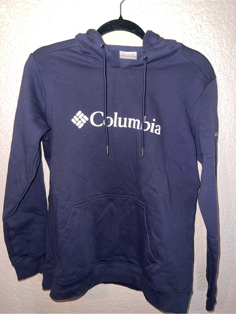 Columbia Women’s Navy Blue Logo Pullover Hoodie